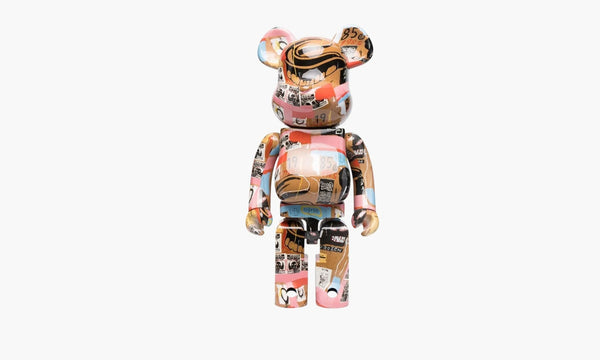 Bearbrick Andy Warhol x Jean Michel Basquiat #2 1000% | The Sortage