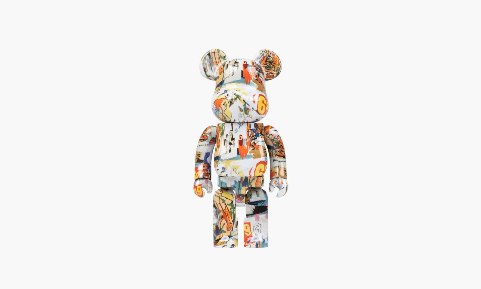 Bearbrick Andy Warhol x Jean Michel Basquiat #4 400% | The Sortage