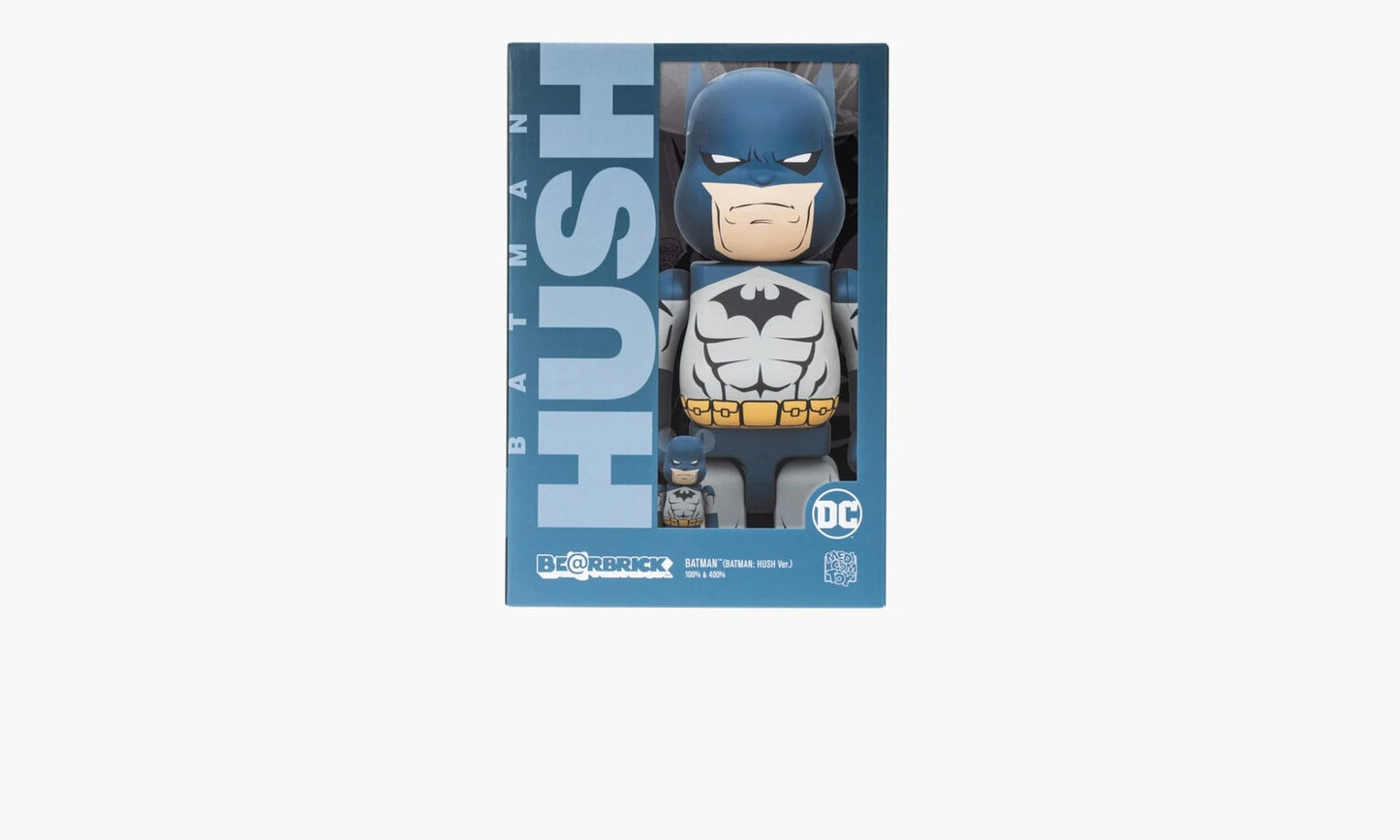 Bearbrick Batman Hush 100% and 400% | The Sortage