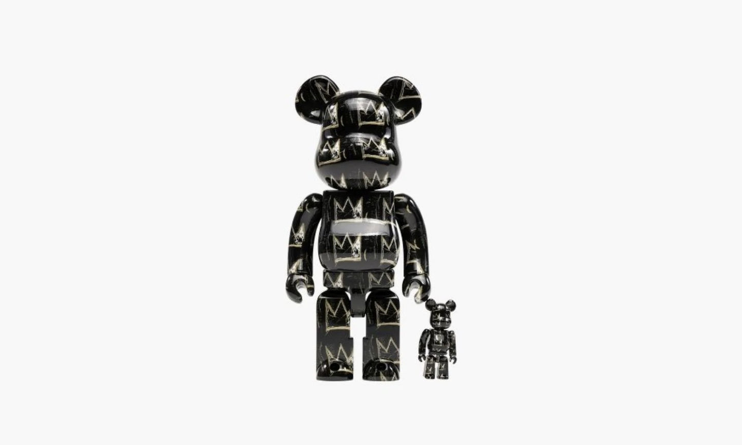 Bearbrick Jean Michel Basquiat #8 100% and 400% | The Sortage
