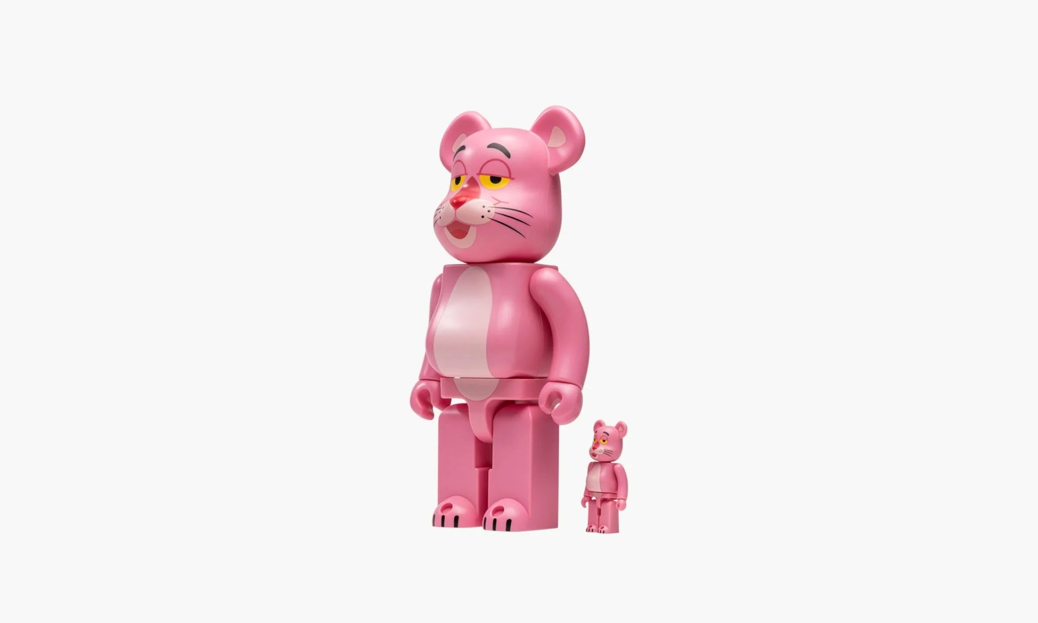 Bearbrick Pink Panther 100% and 400% | The Sortage