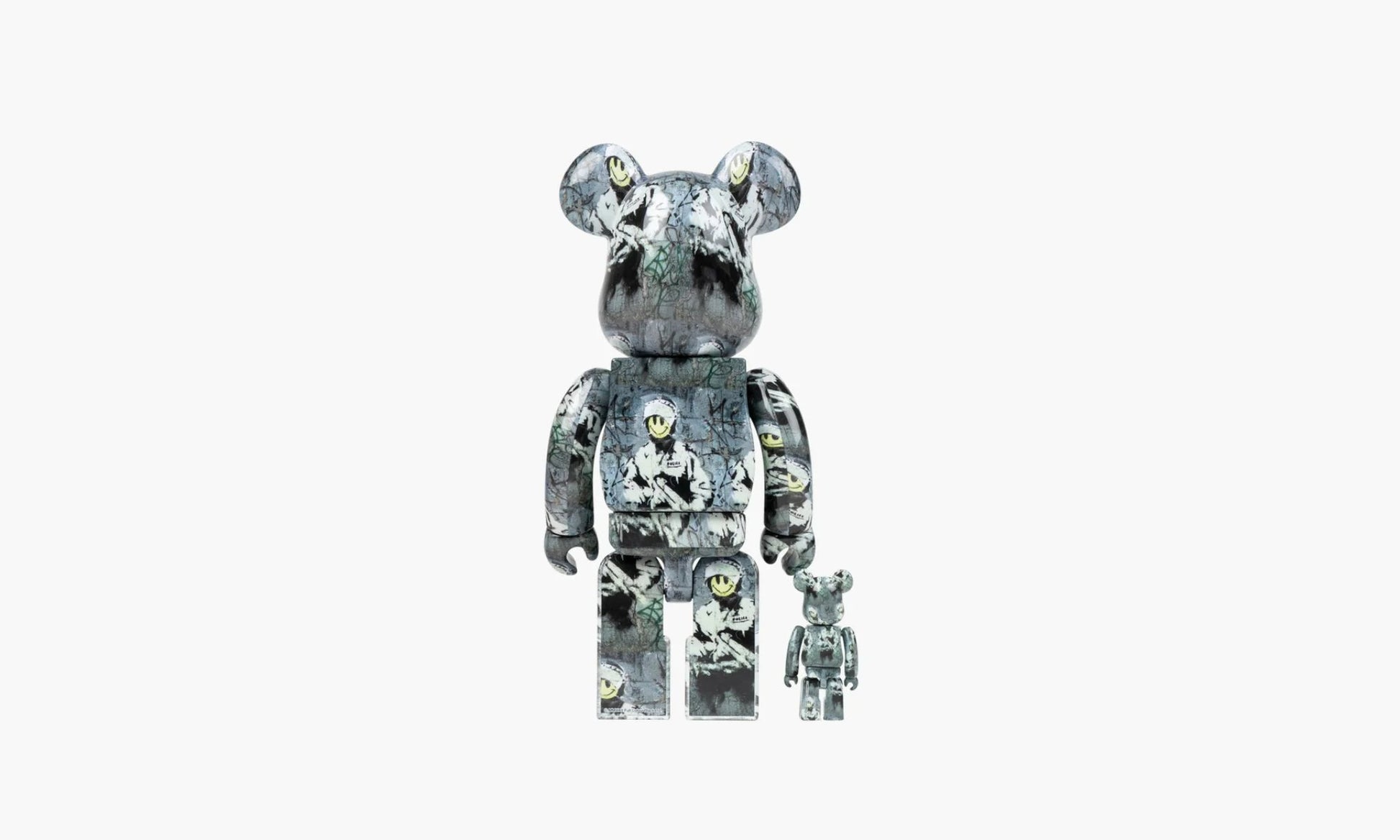 Bearbrick Riot Cop 100% and 400% | The Sortage