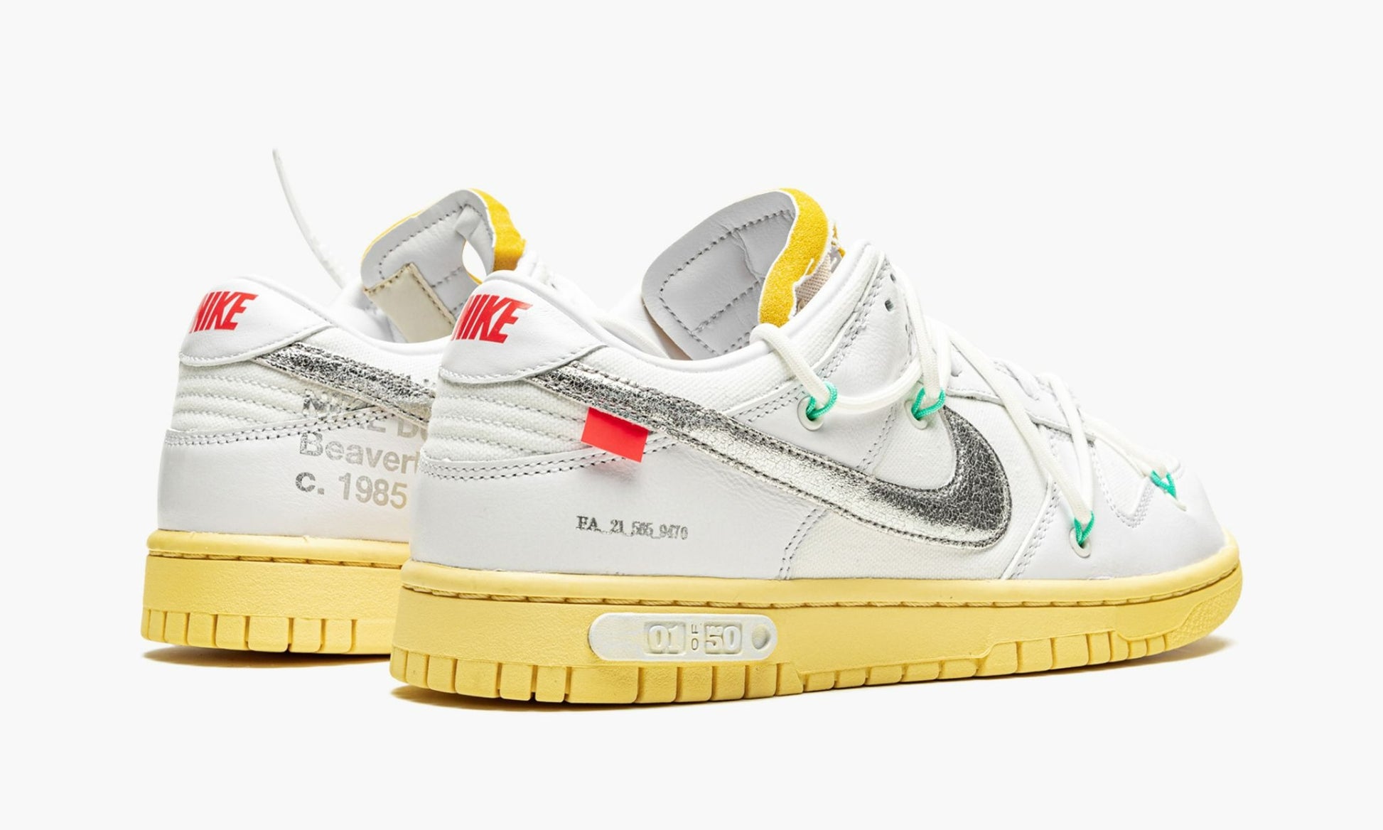 Off-White x Dunk Low 'Lot 01 of 50' DM1602-127