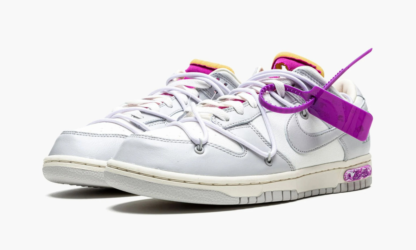 Nike Dunk Low Off-White Lot 3 - DM1602 118 | The Sortage