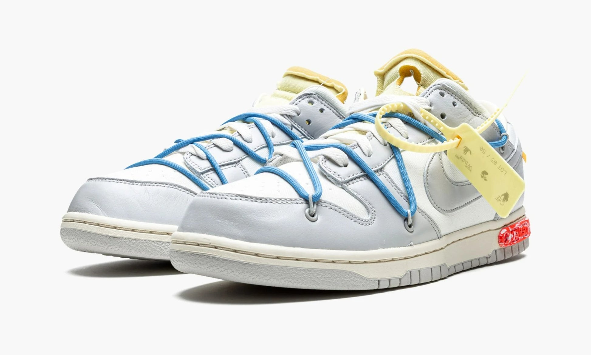Dunk Low Off-White Lot 5 - DM1602 113 | The Sortage