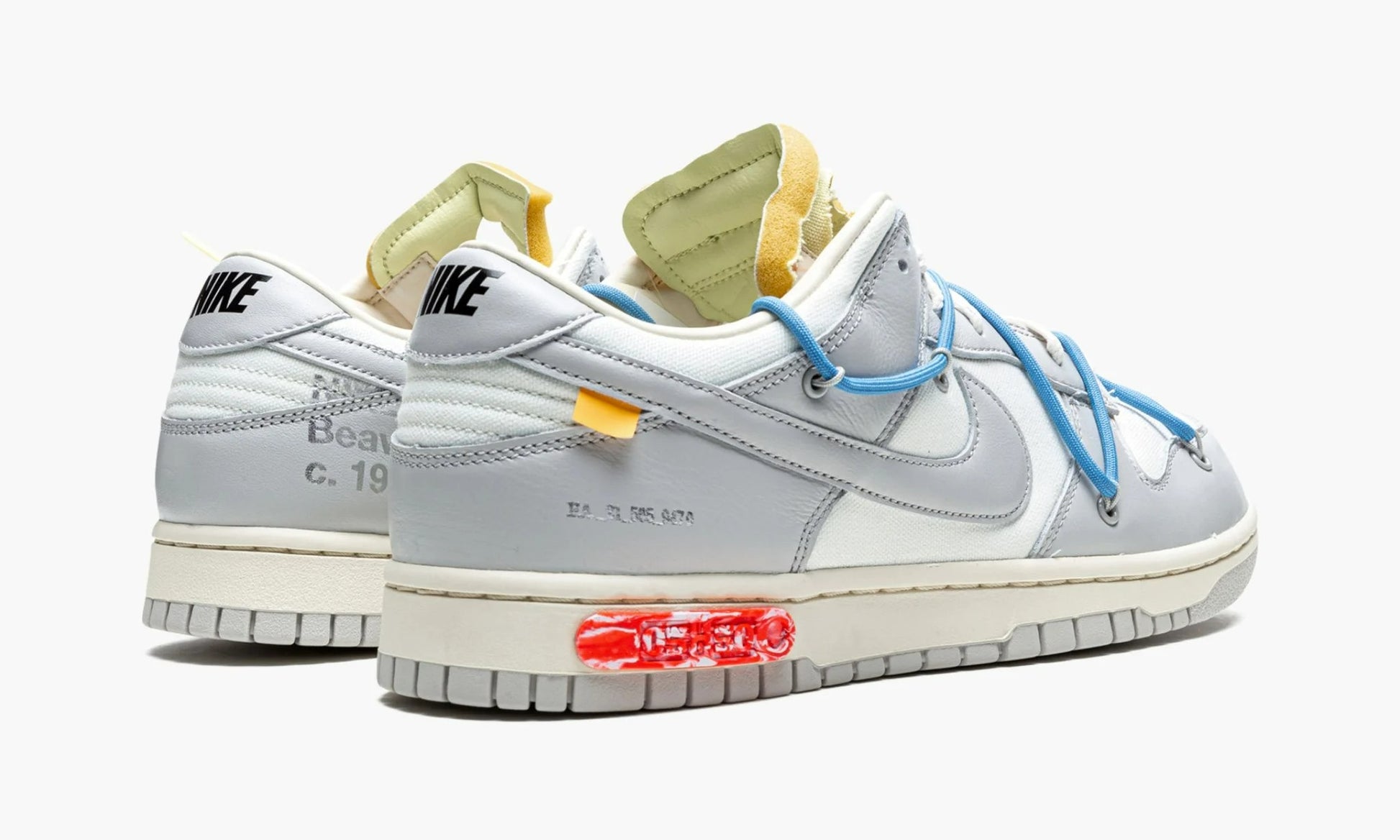 Dunk Low Off-White Lot 5 - DM1602 113 | The Sortage