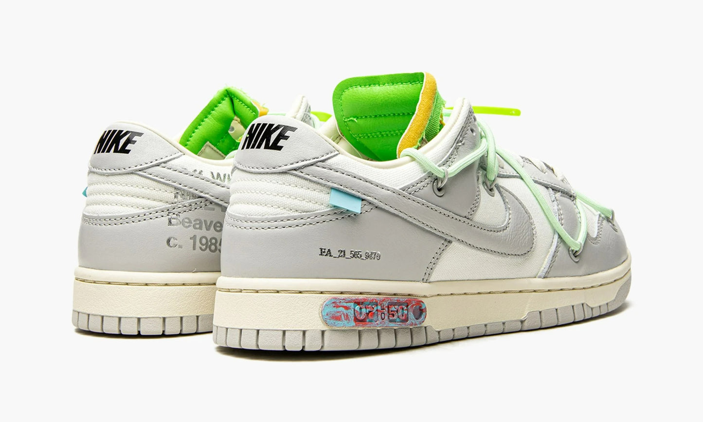Nike Dunk Low Off-White Lot 7 - DM1602 108 | The Sortage
