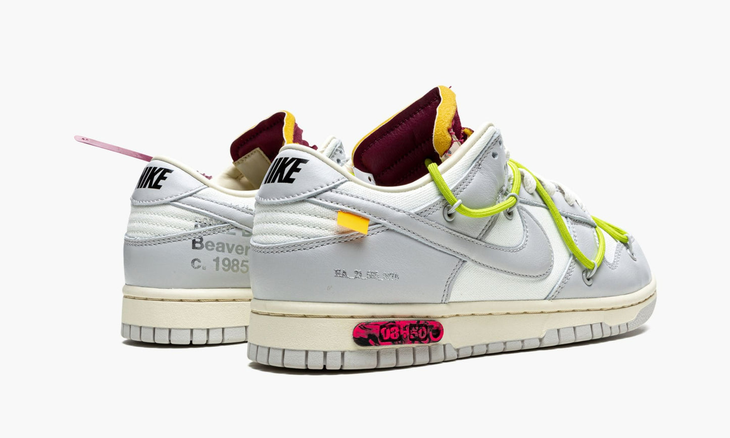 Nike Dunk Low Off-White Lot 8 - DM1602 106 | The Sortage