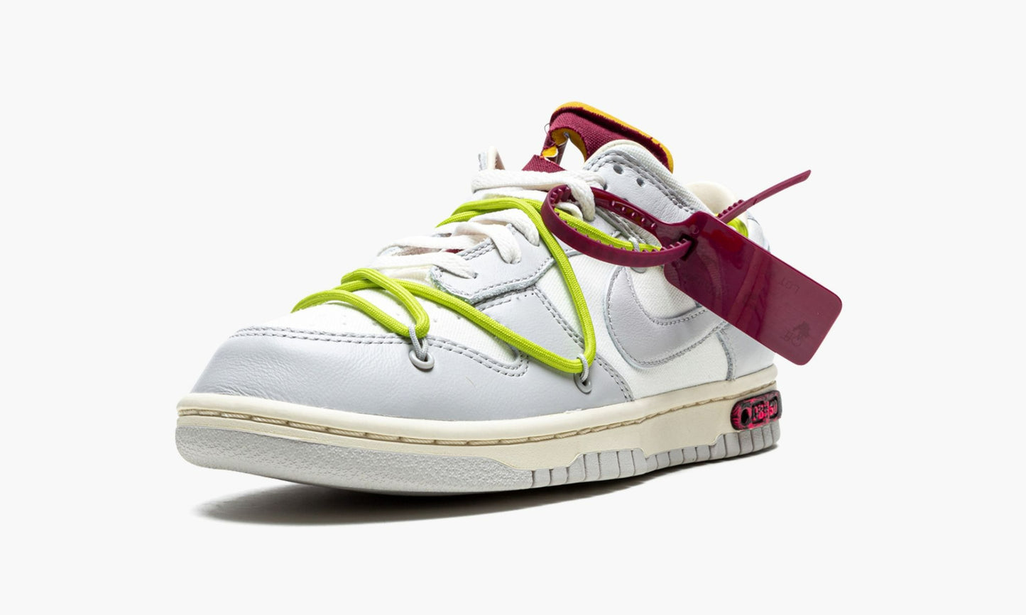 Nike Dunk Low Off-White Lot 8 - DM1602 106 | The Sortage