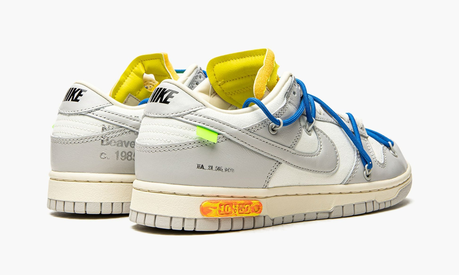 Nike Dunk Low Off-White Lot 10 - DM1602 112 | The Sortage