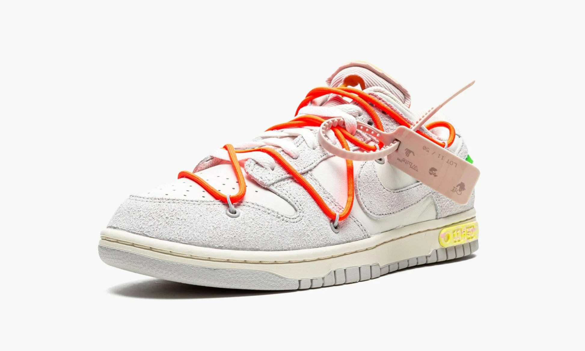 Nike Dunk Low Off-White Lot 11 - DJ0950 108 | The Sortage