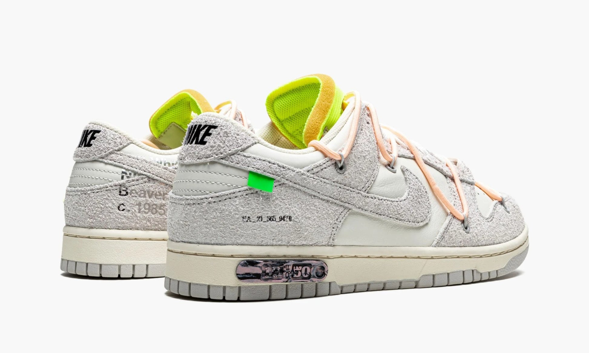 Dunk Low Off-White Lot 12 - DJ0950 100 | The Sortage