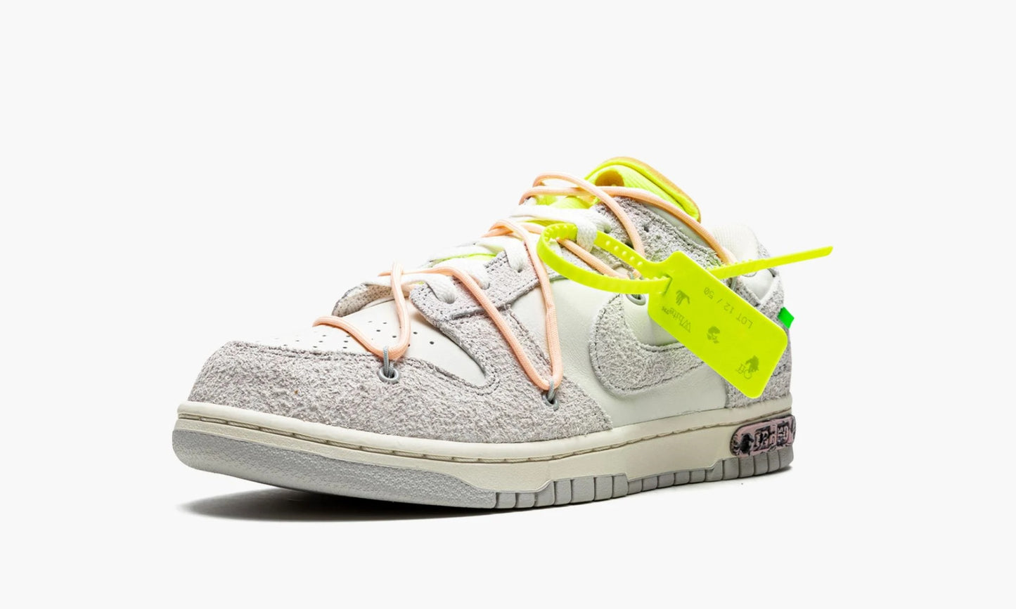 Dunk Low Off-White Lot 12 - DJ0950 100 | The Sortage