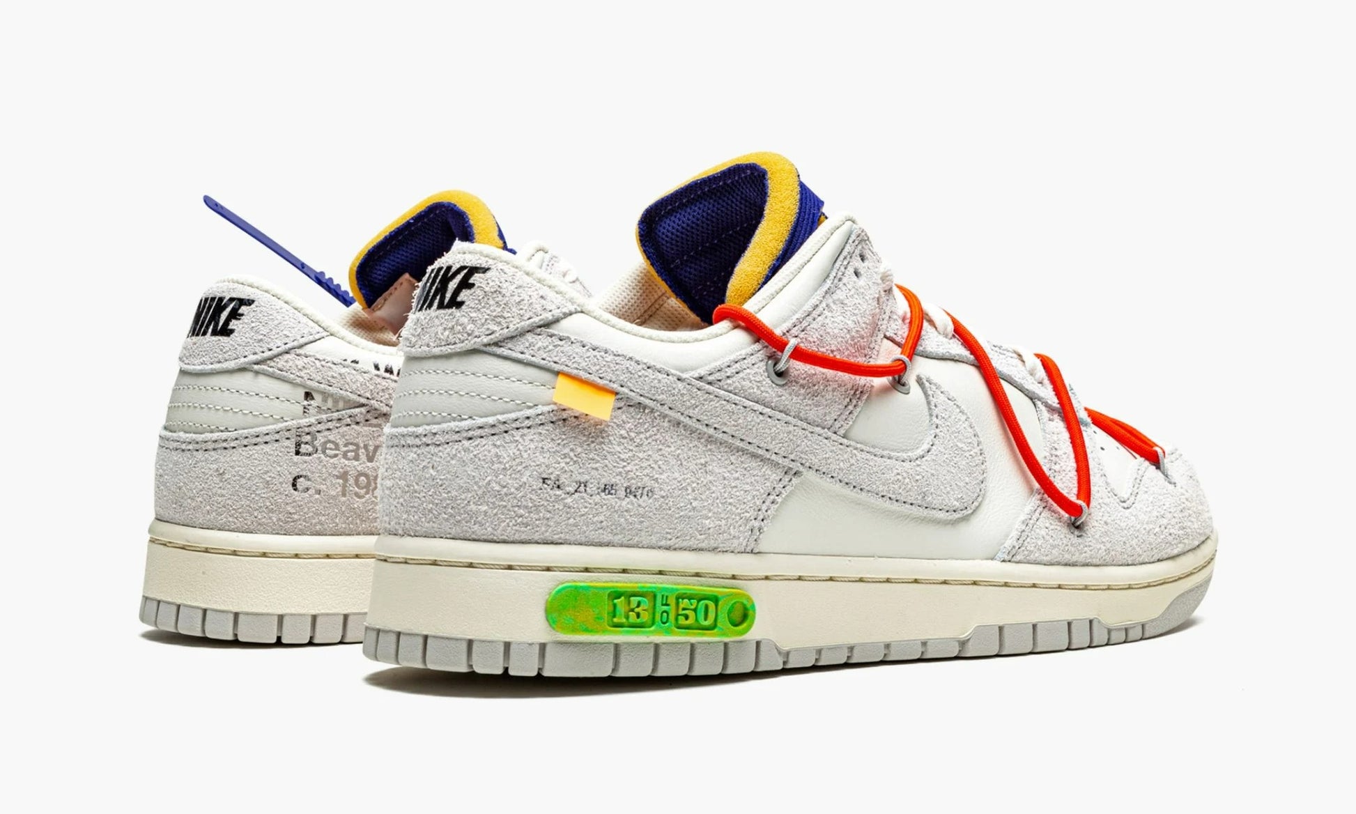 Dunk Low Off-White Lot 13 - DJ0950 110 | The Sortage