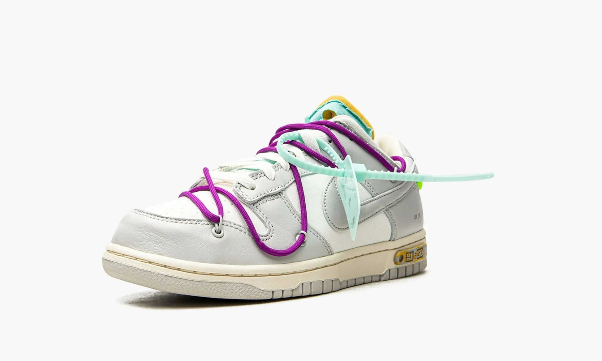 Nike Dunk Low Off-White Lot 21 - DM1602 100 | The Sortage