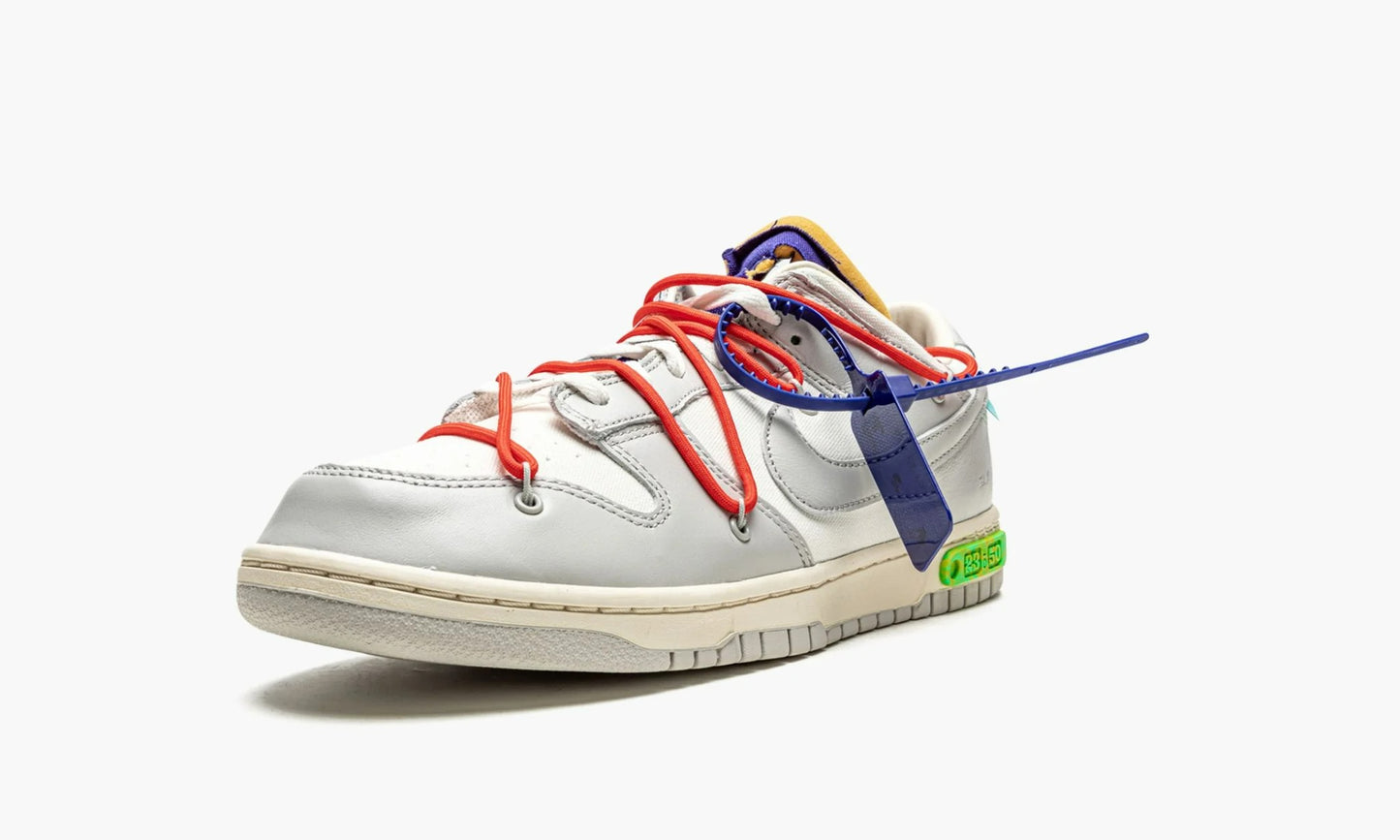 Nike Dunk Low Off-White Lot 23 - DM1602 126 | The Sortage