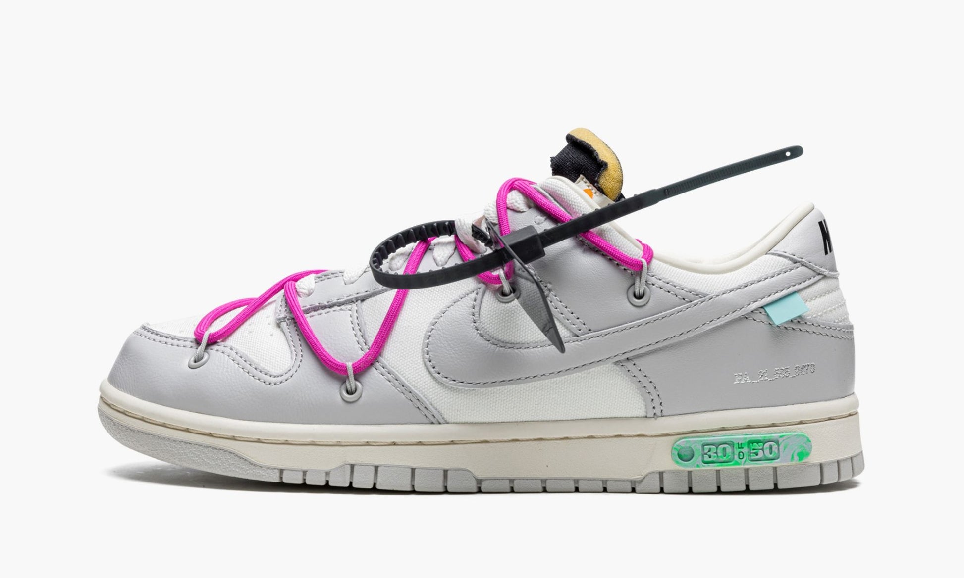 Dunk Low Off-White - Lot 30 - DM1602 122 | The Sortage