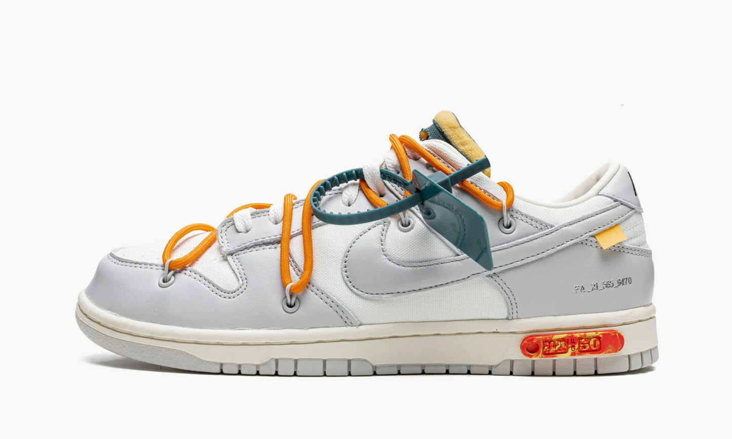 Nike Dunk Low Off-White Lot 44 - DM1602 104 | The Sortage