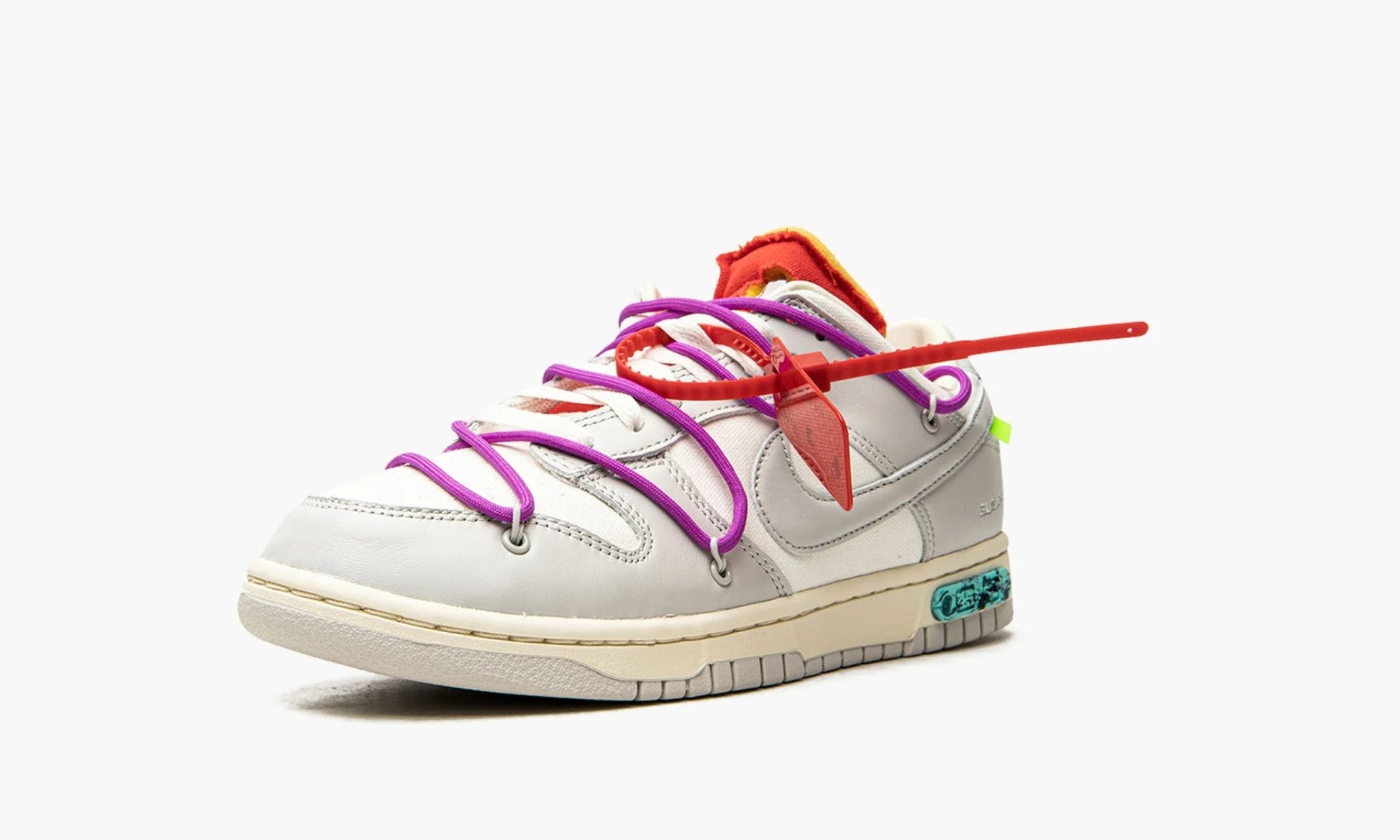 Dunk Low Off-White Lot 45 - DM1602 101 | The Sortage