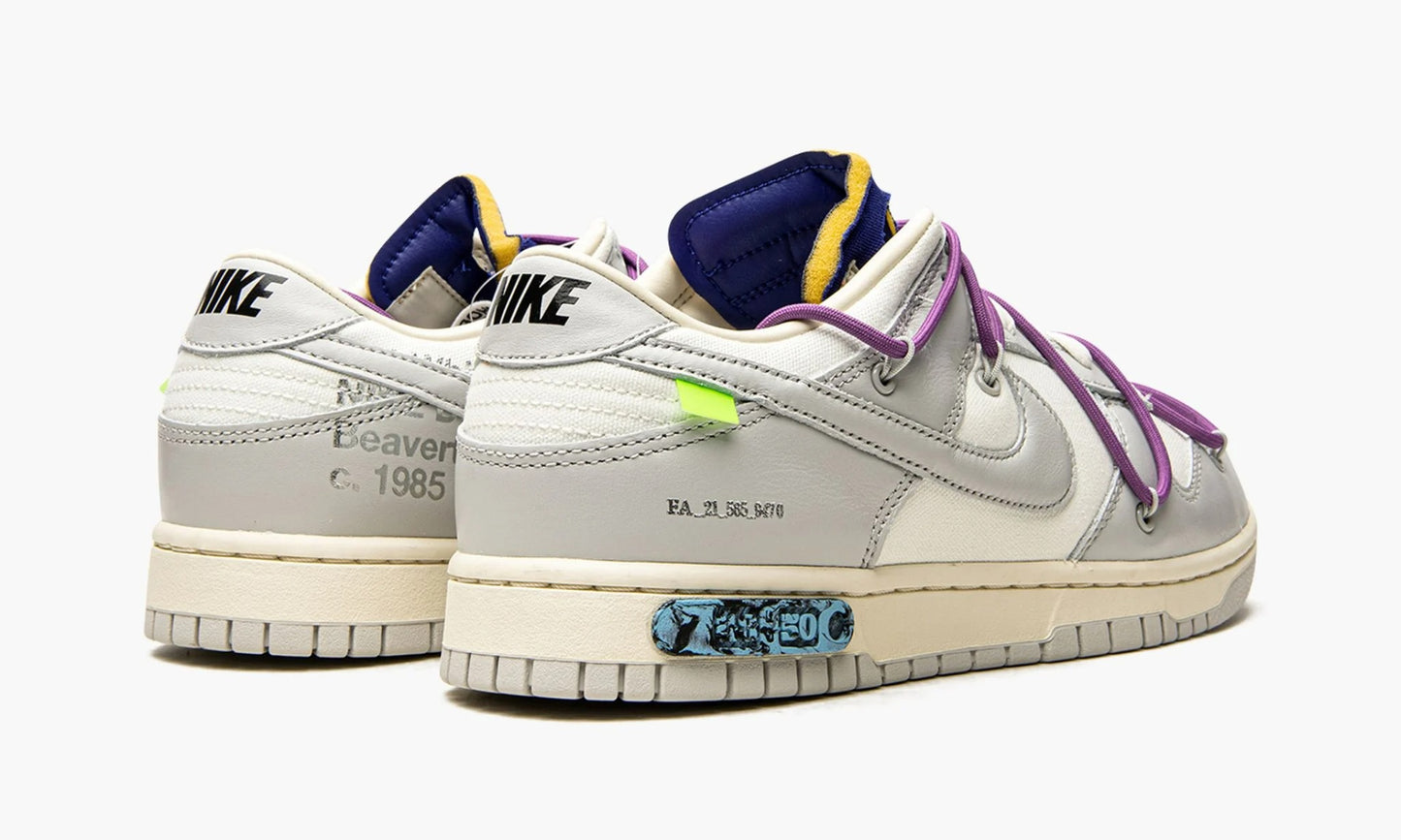 Dunk Low Off-White Lot 48 - DM1602 107 | The Sortage