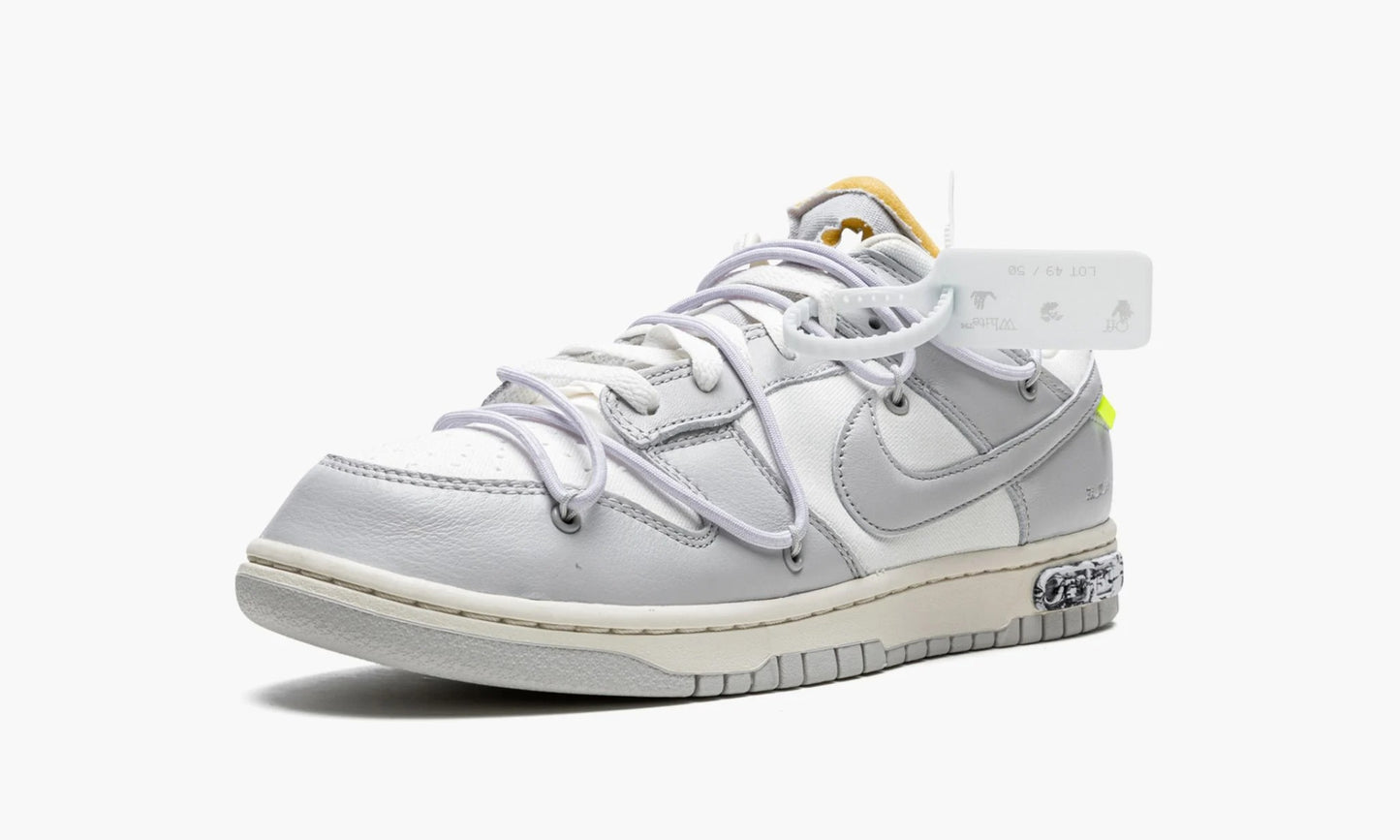 Dunk Low Off-White Lot 49 - DM1602 123 | The Sortage