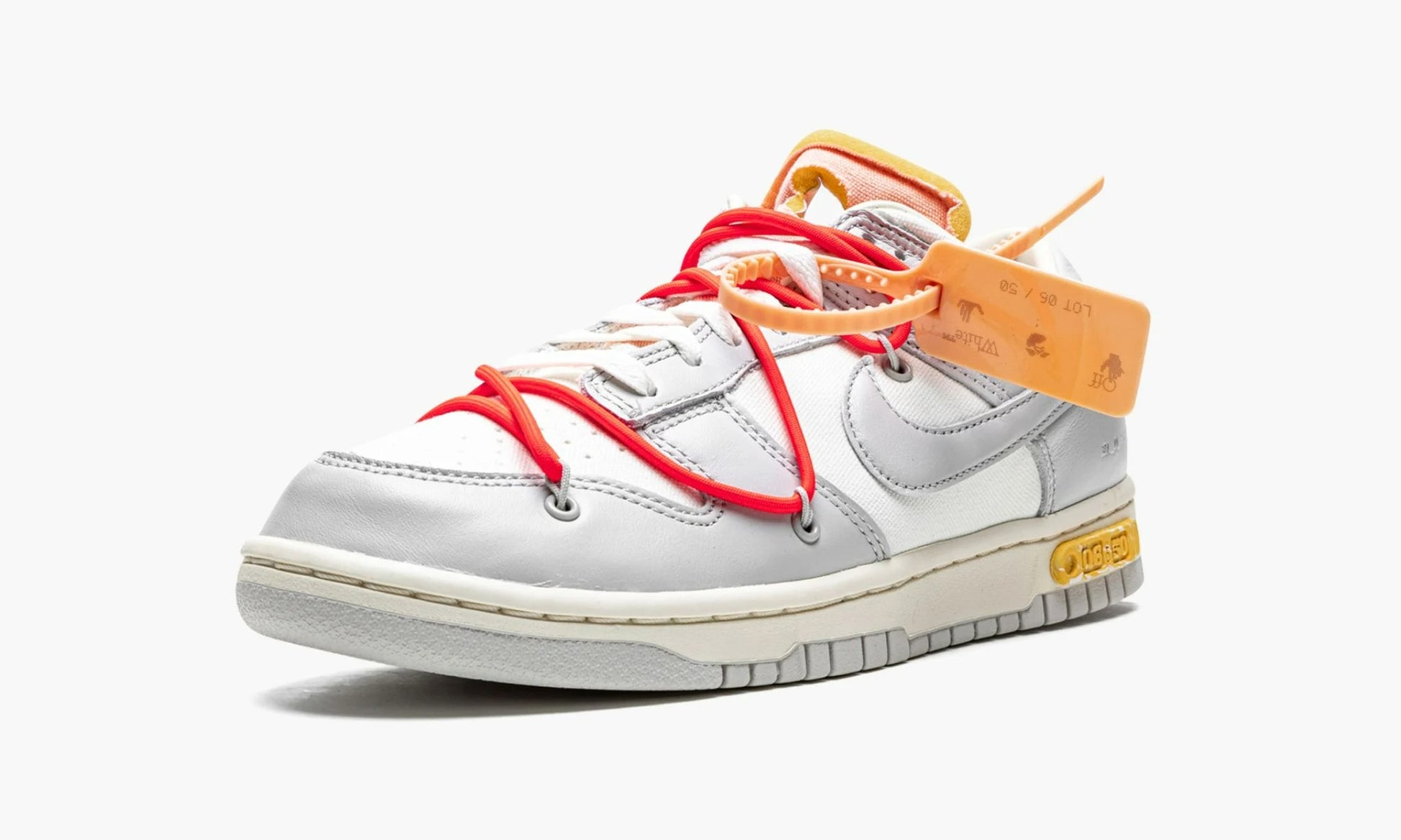 Dunk Low Off-White Lot 6 - DM1602 110 | The Sortage