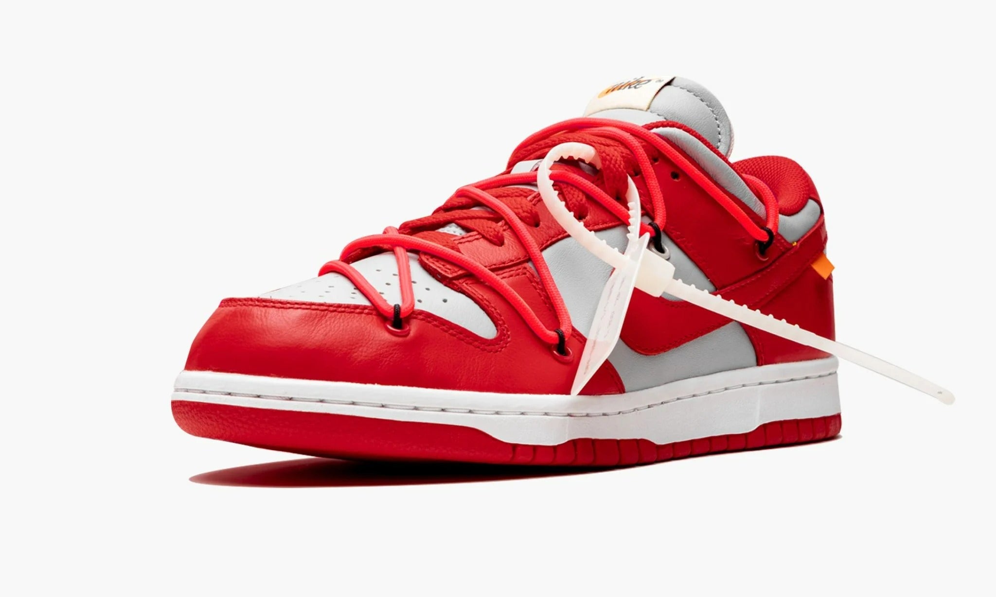 Nike dunk shop white red