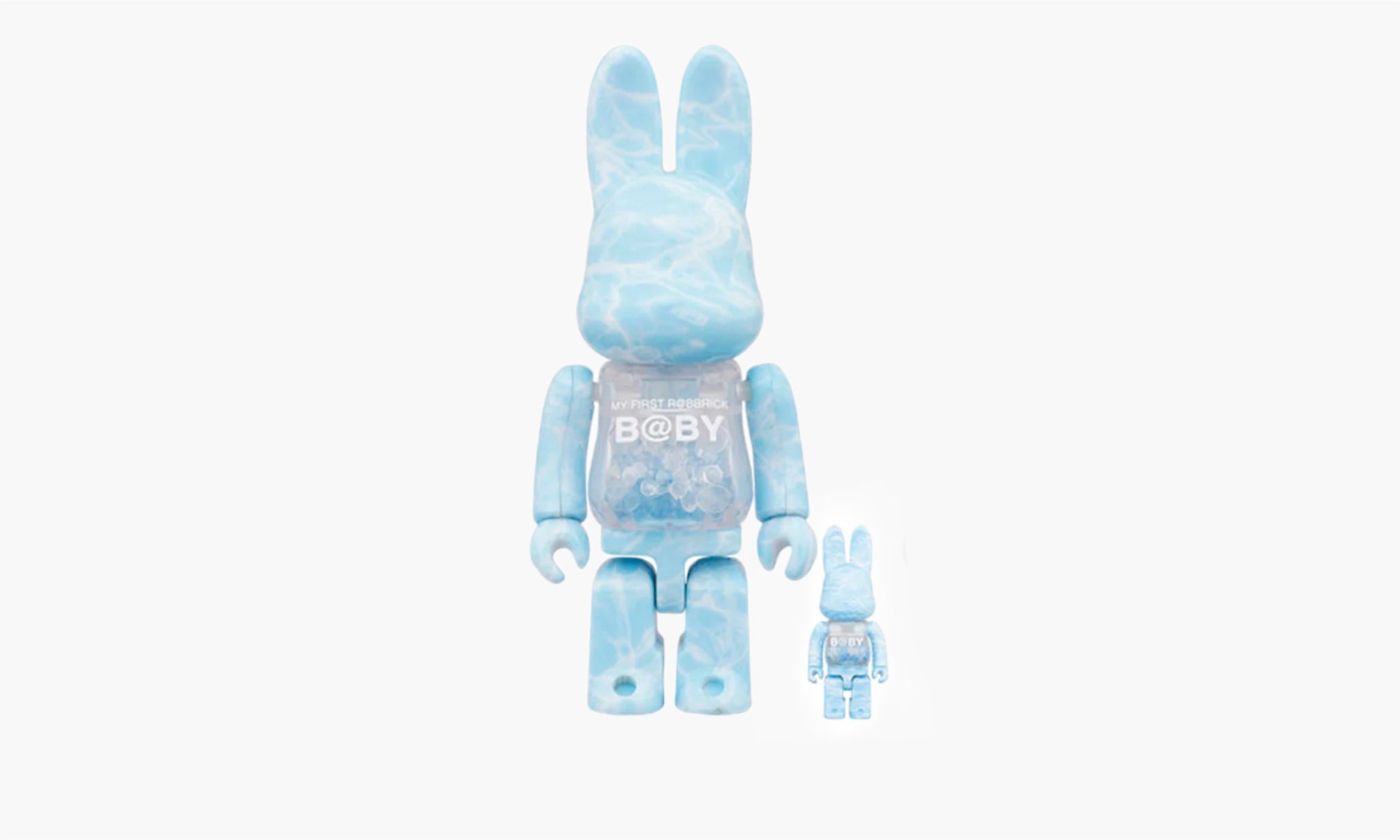 Bearbrick My First Rabbrick Baby 100% & 400% Set Water Crest | The