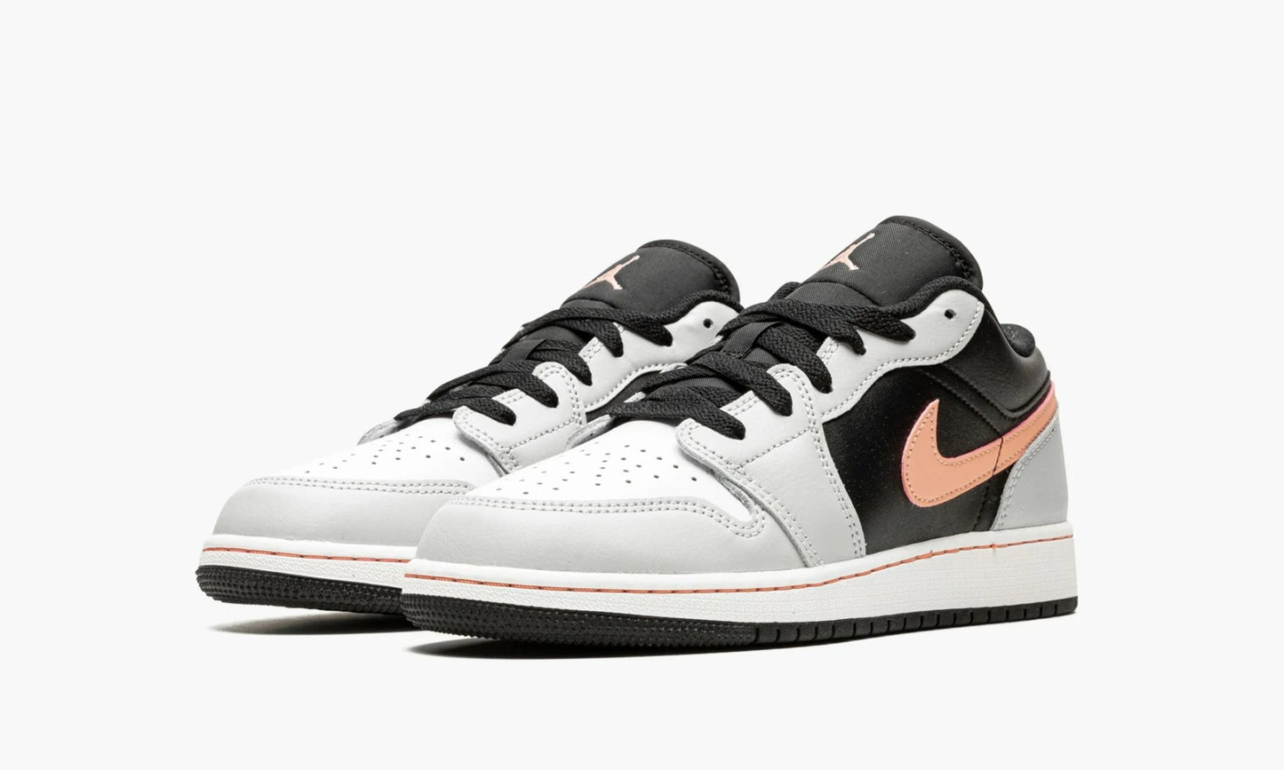 Air Jordan 1 Low GS Black Grey Pink - 553560 062 | The Sortage