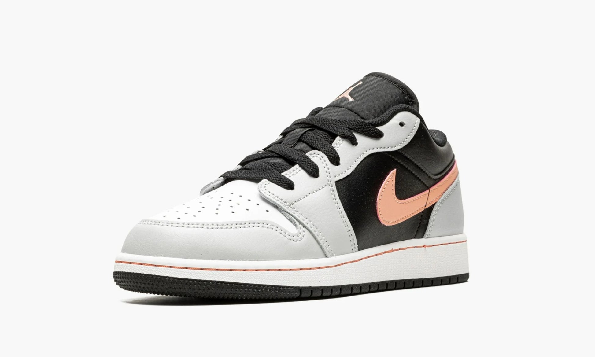 Air Jordan 1 Low GS Black Grey Pink - 553560 062 | The Sortage