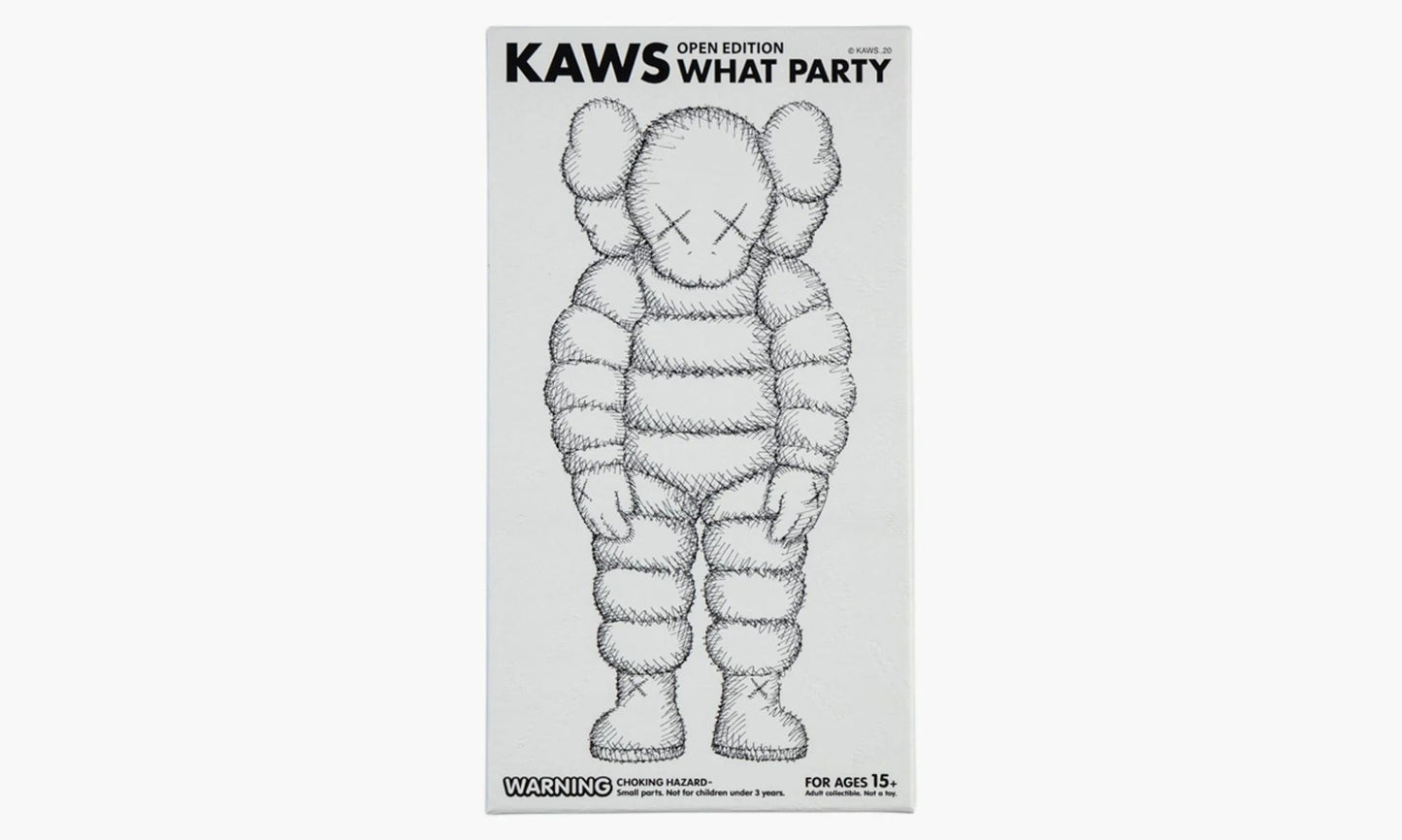 KAWS What Party Figure White - KAWS052 | The Sortage