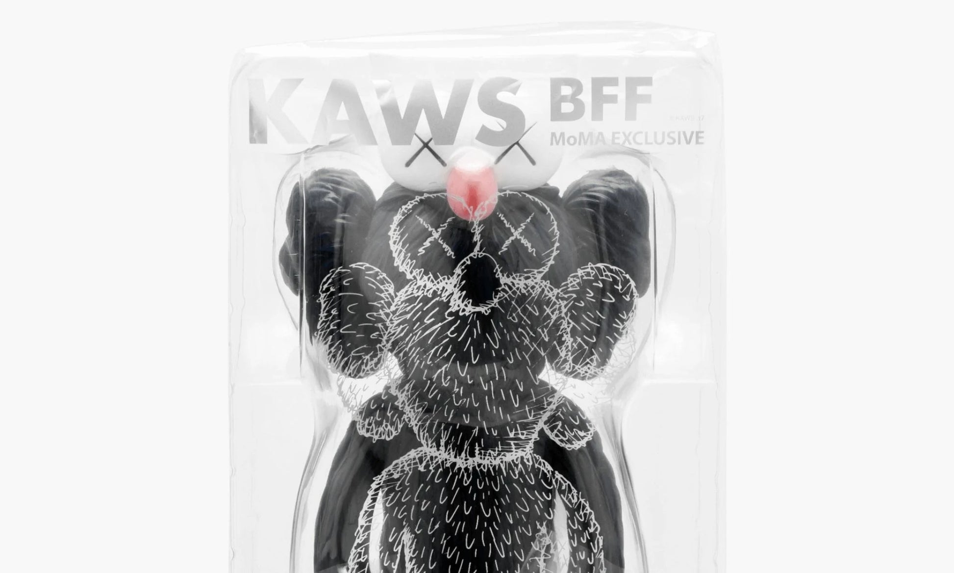 BFF Open Edition Vinyl Figure Black - KAWS010 | The Sortage