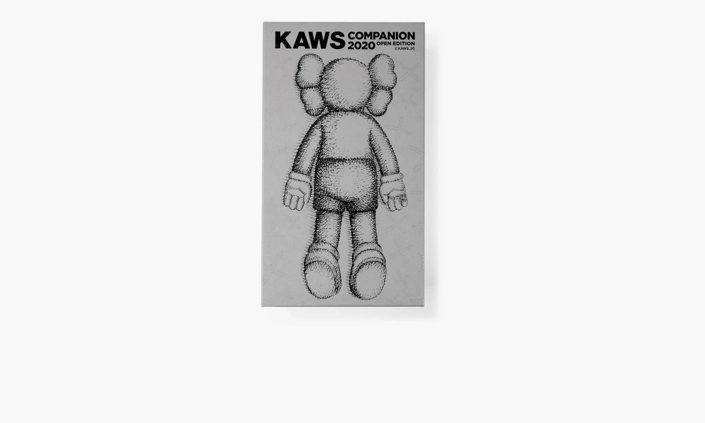 Companion 2020 Vinyl Figure Grey - KAWS067 | The Sortage