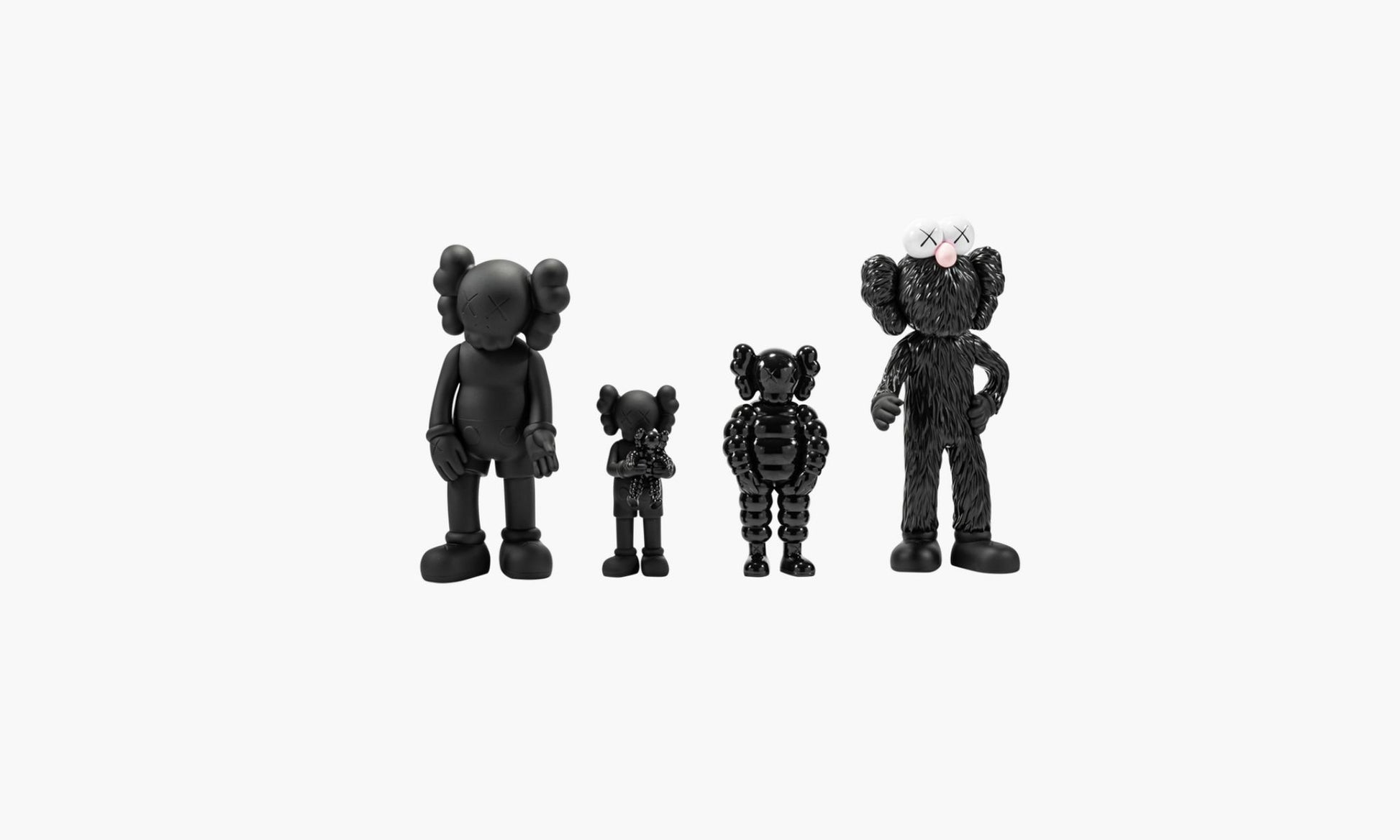 KAWS Family Vinyl Figures Black - KAWS066 | The Sortage