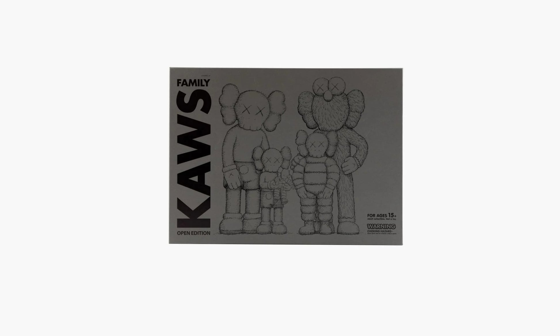 Family Vinyl Figures Grey Pink - KAWS071 | The Sortage