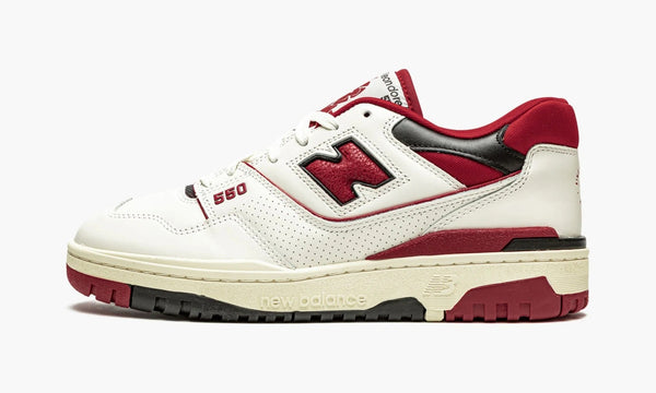 New Balance 550 Aime Leon Dore White Red - BB550AE1 | The Sortage