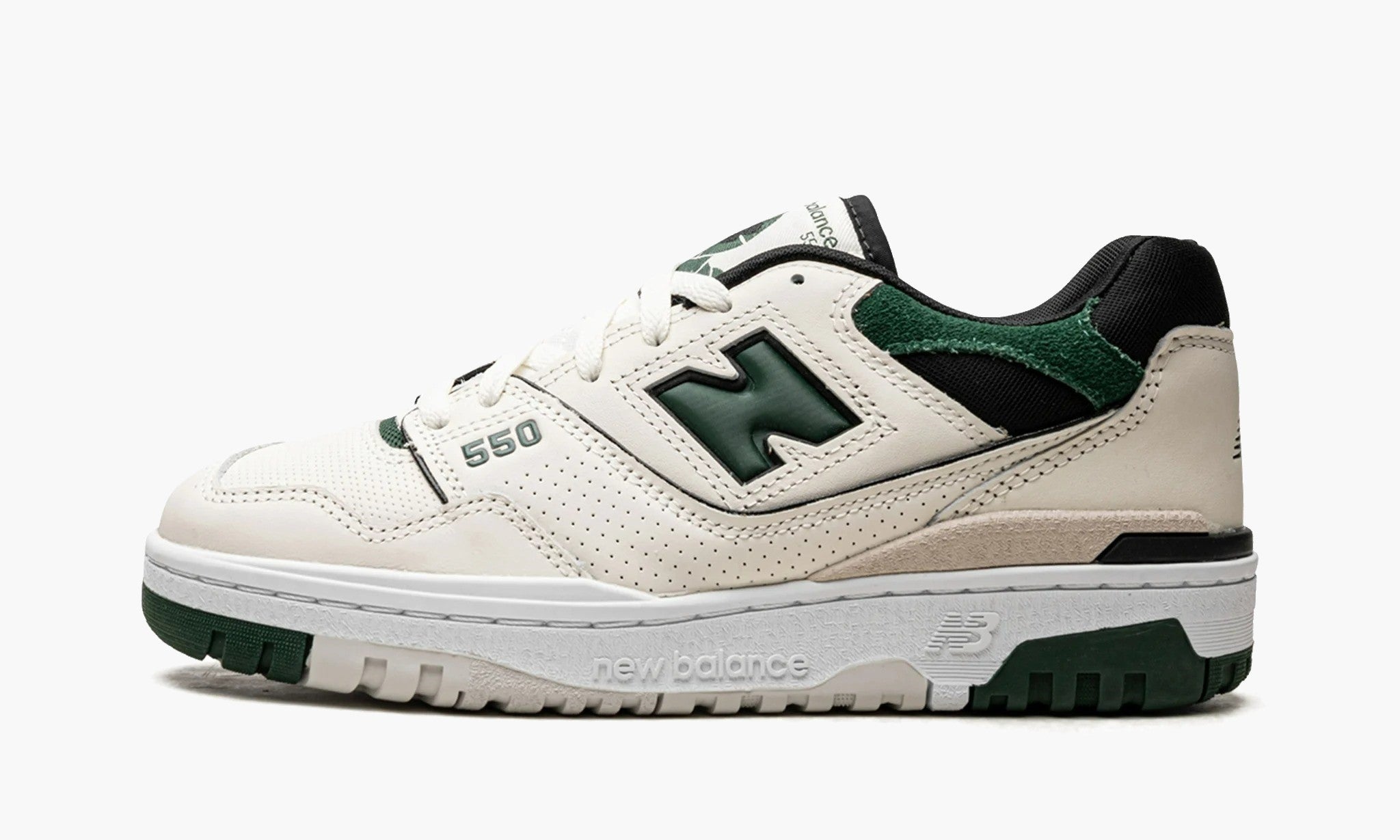 New Balance 550 Sea Salt Pine Green