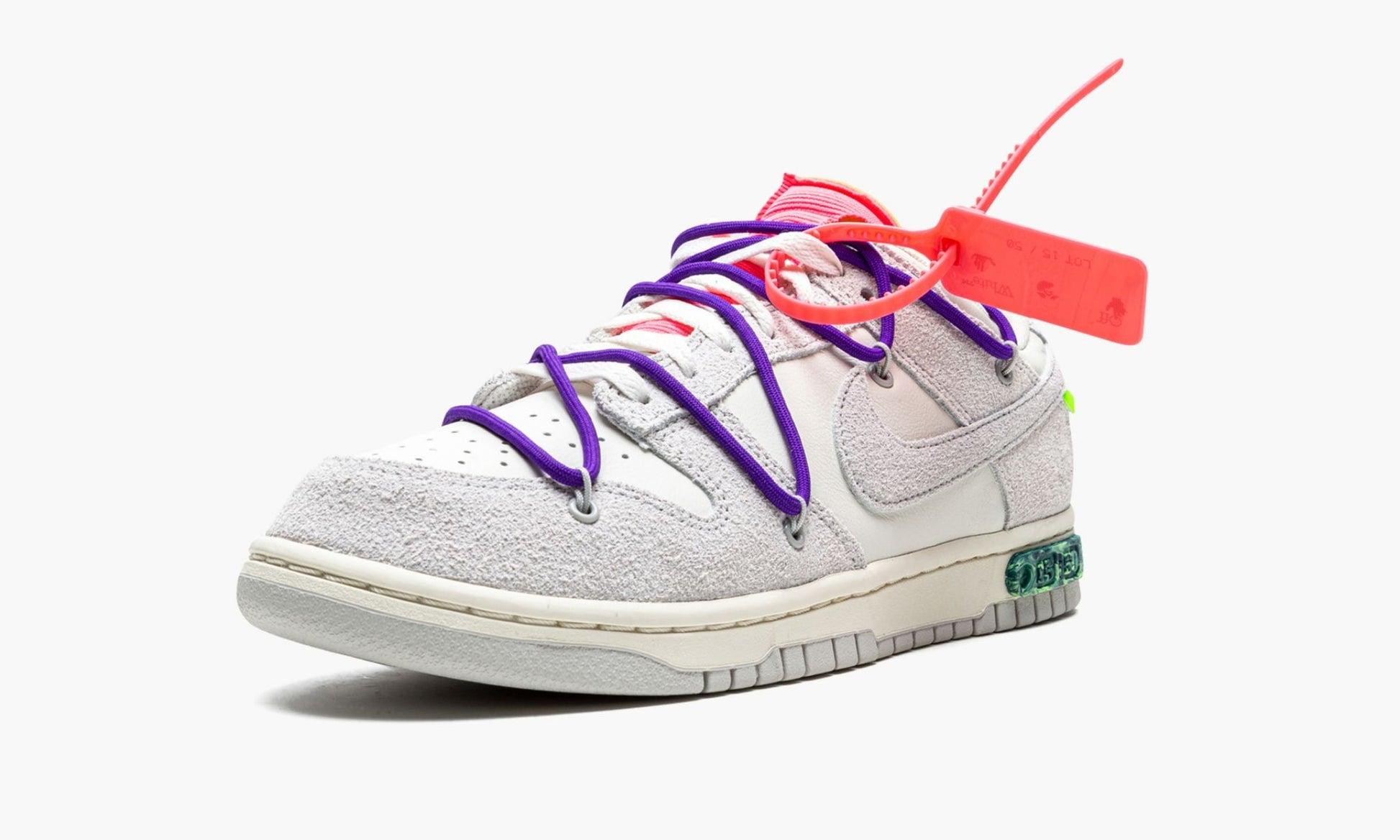 Dunk Low Off-White Lot 15 - DJ0950 101 | The Sortage