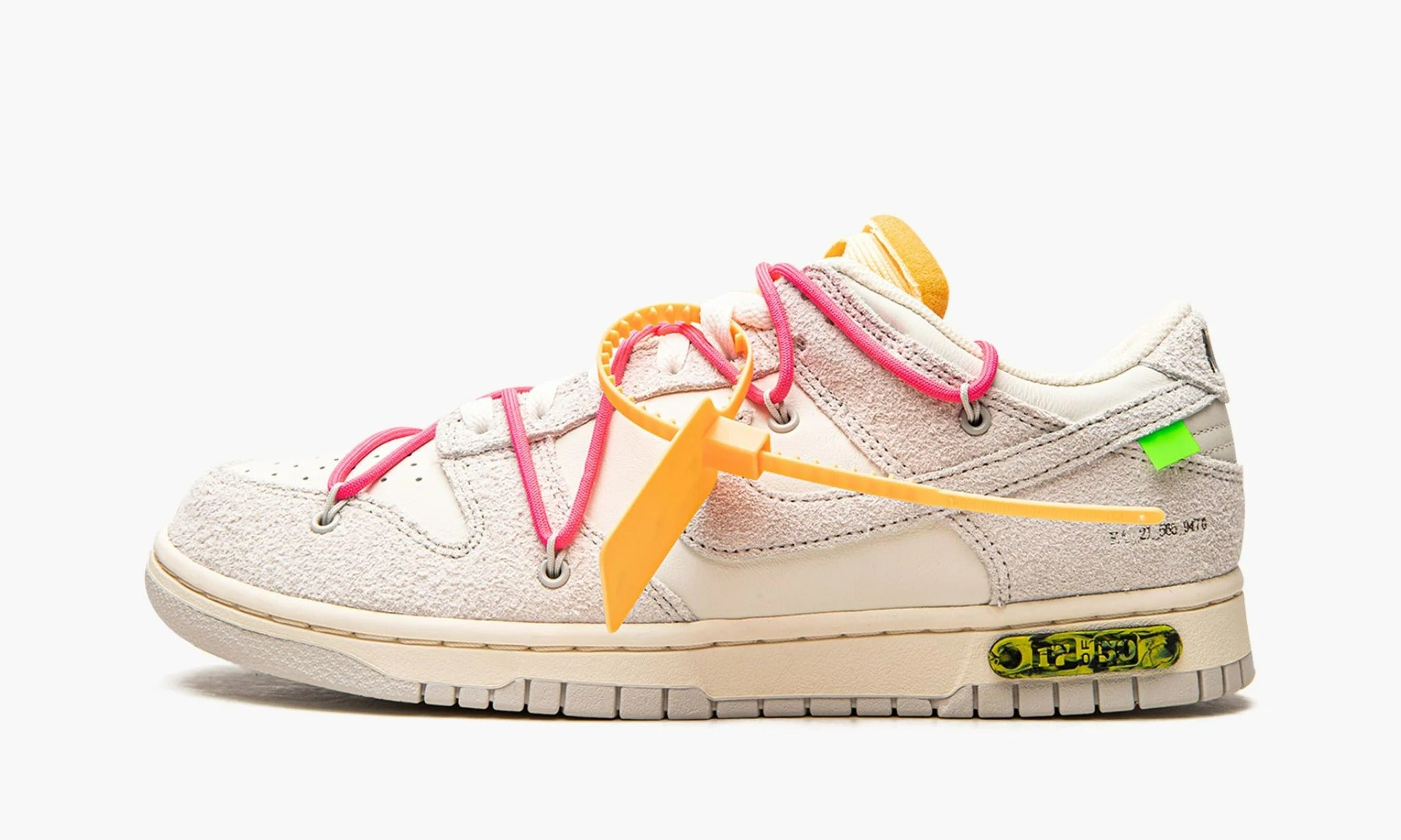Off-White × Nike Dunk Low Lot 17 27.5