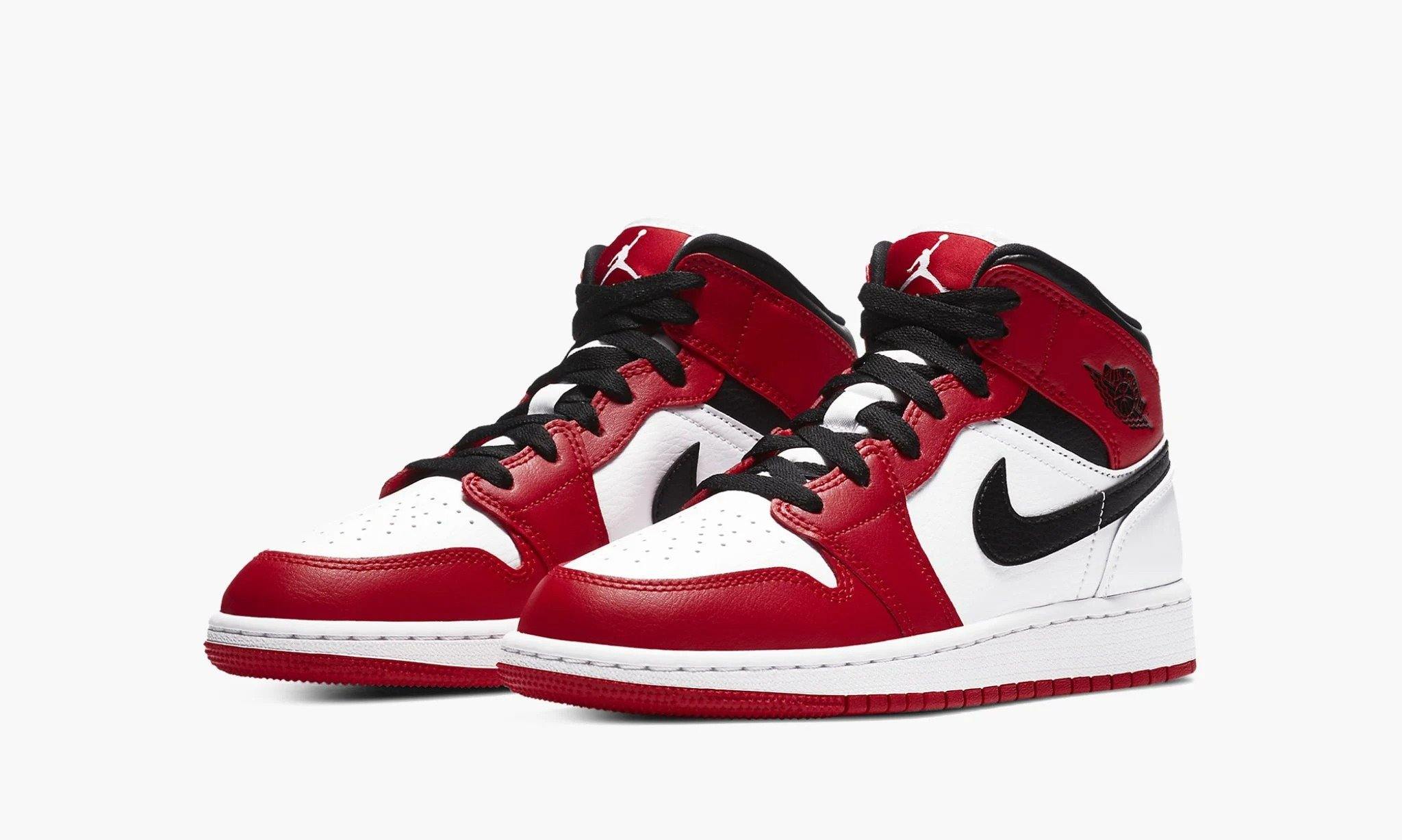 Jordan 1 mid chicago gs new arrivals