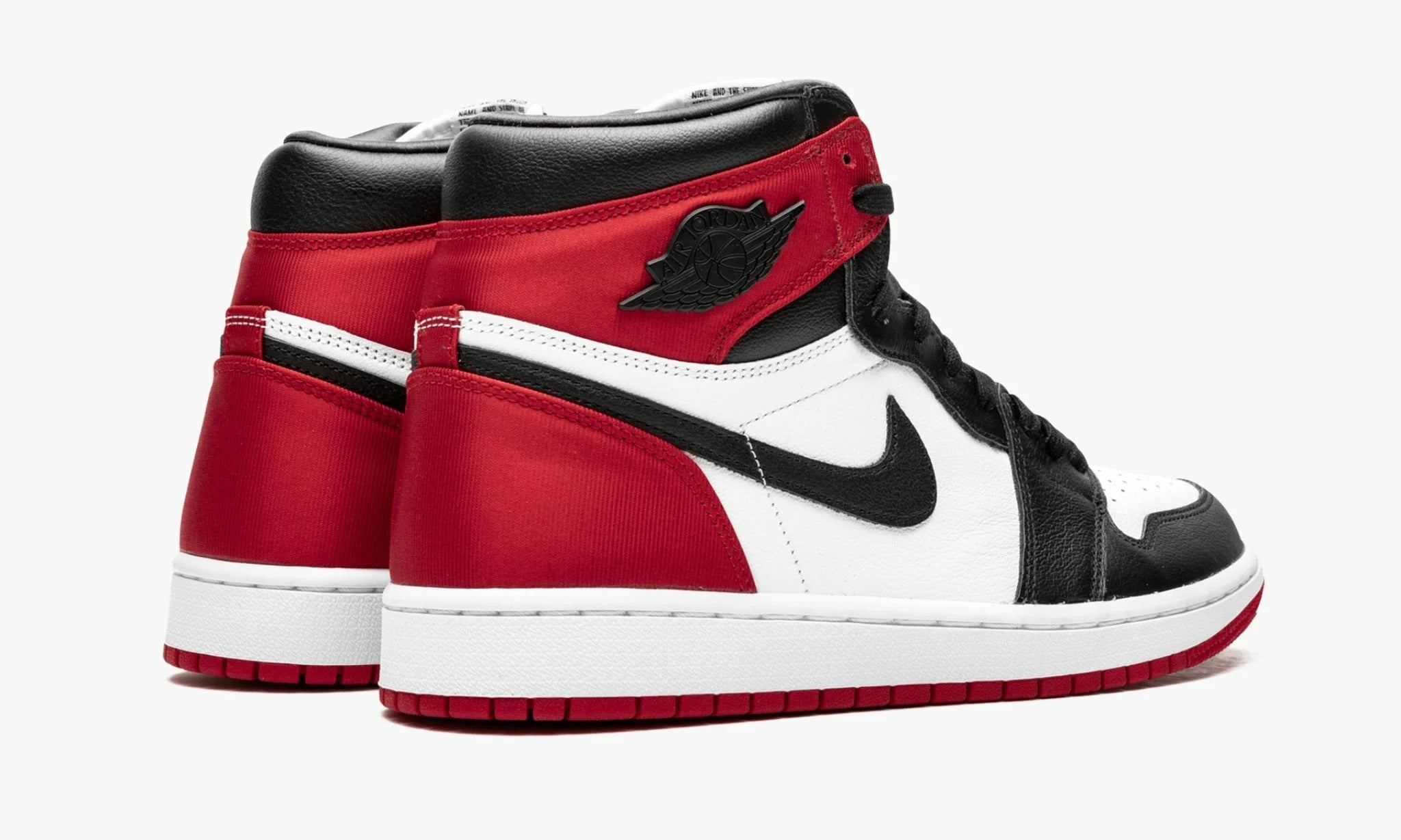 Nike air jordan sale 1 satin black toe