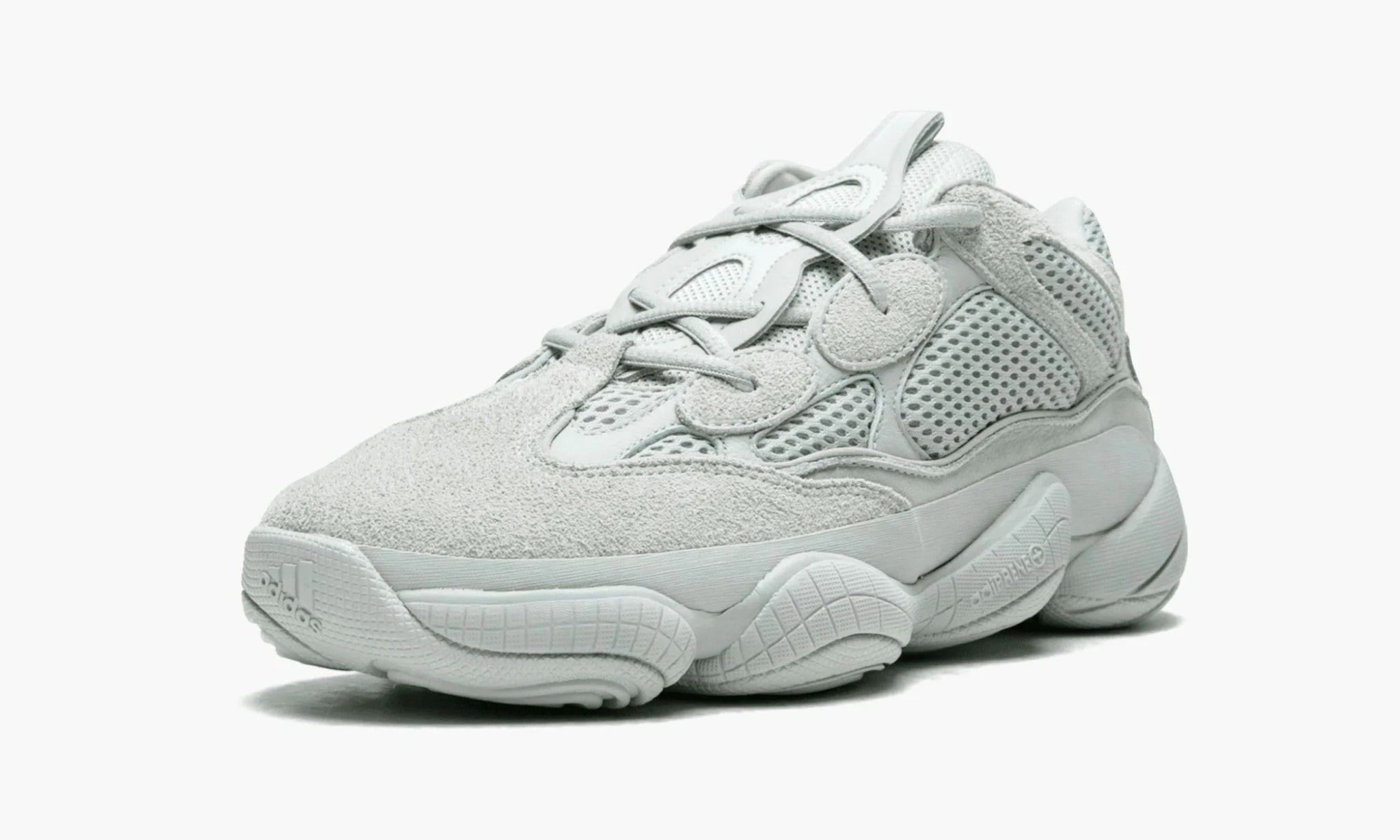 Adidas yeezy 500 store bianche e celesti