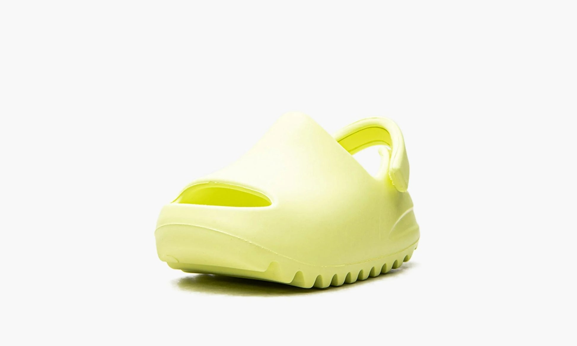 Yeezy Slide Infant Glow Green - GX6140 | The Sortage